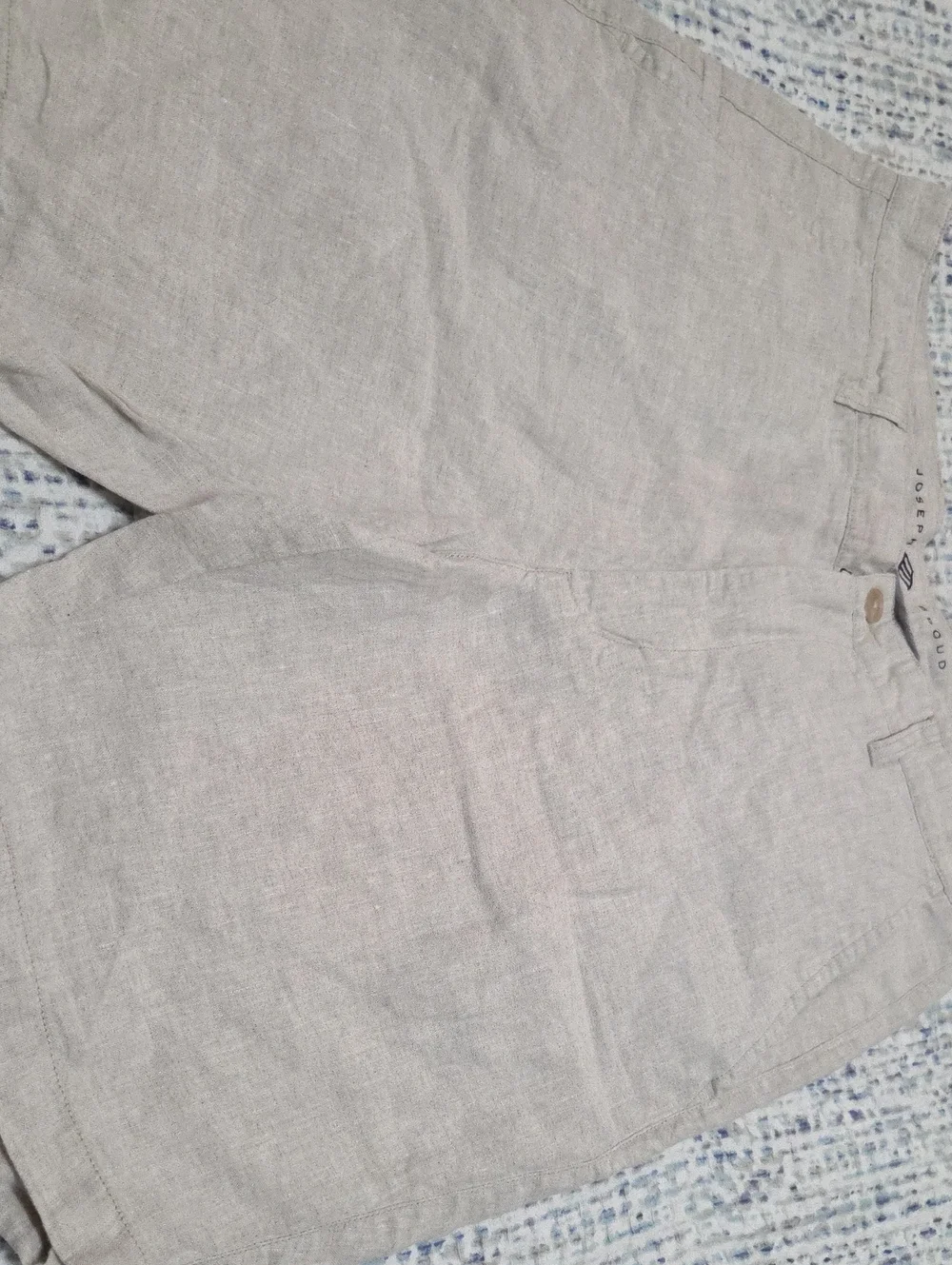 Joseph Abboud Light Beige Linen Chinos